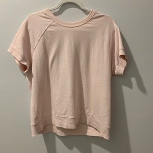 ATHLETA light pink tshirt